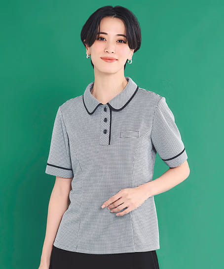 全2色】ポロニット（吸水速乾・エコ） AD8806 | 事務服・会社制服の