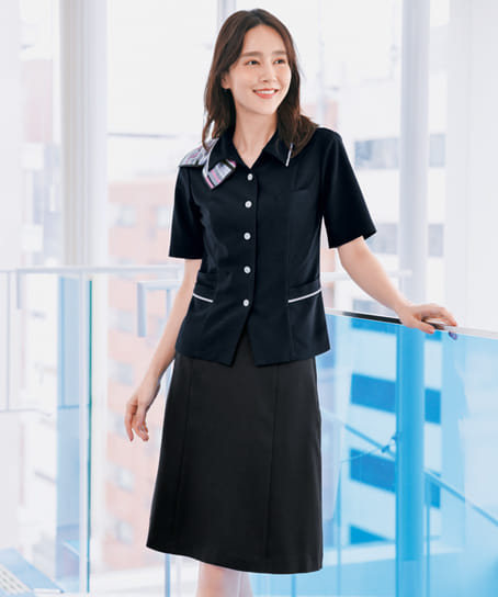 全2色】オーバーブラウス（ニット・接触冷感・吸汗速乾・消臭・エコ