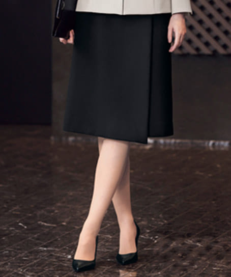 ラップスカート（ストレッチ・吸水速乾・抗菌防臭・エコ・後ろゴム