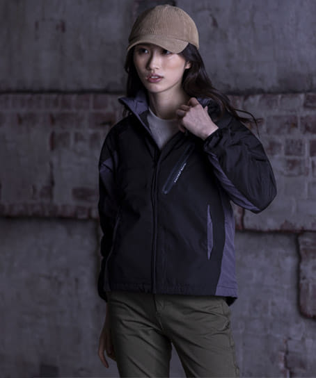 全6色】フードイン中綿ジャケット（軽撥水/男女兼用） AZ-10304 | 作業