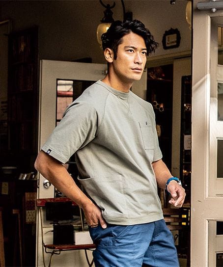 全12色】5 ポケット半袖Tシャツ(消臭・男女兼用) G-947 | 作業服