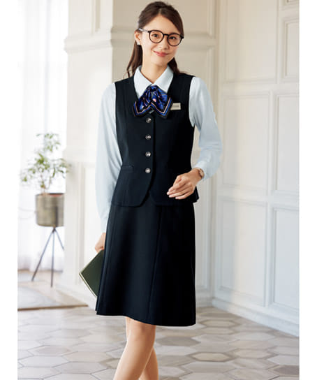 全2色】美形セミフレアスカート（美ストレッチシリーズ・クール