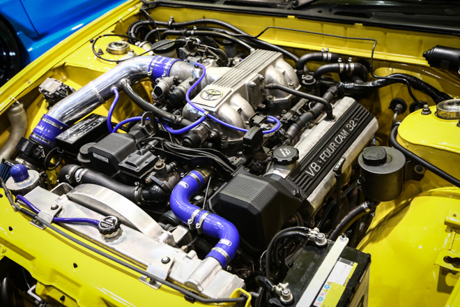 4.0リッターV8エンジン（1UZ）にスワップされた180SX【NEO PROJECT