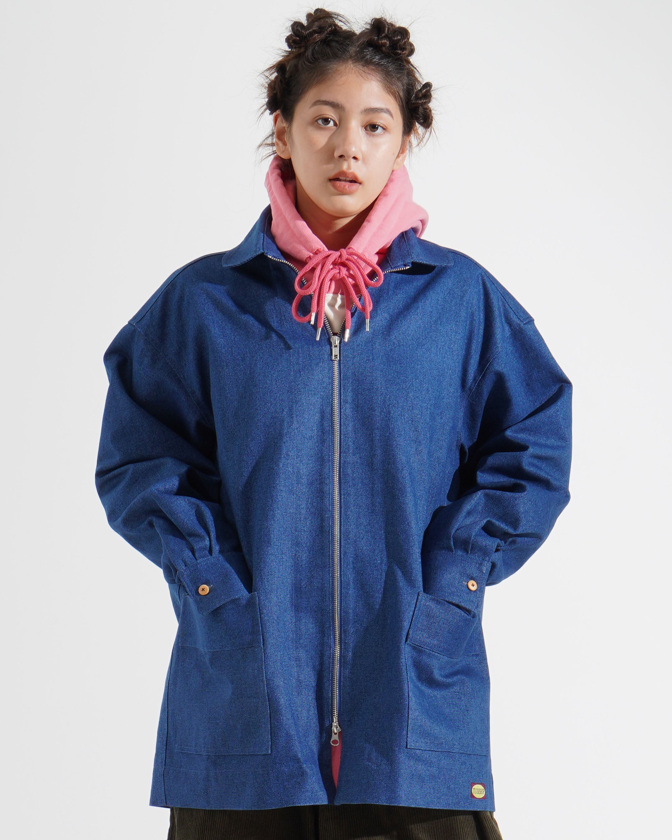 DENIM ZIP-UP SHIRT｜TUCKSHOP（タックショップ）公式オンラインストア