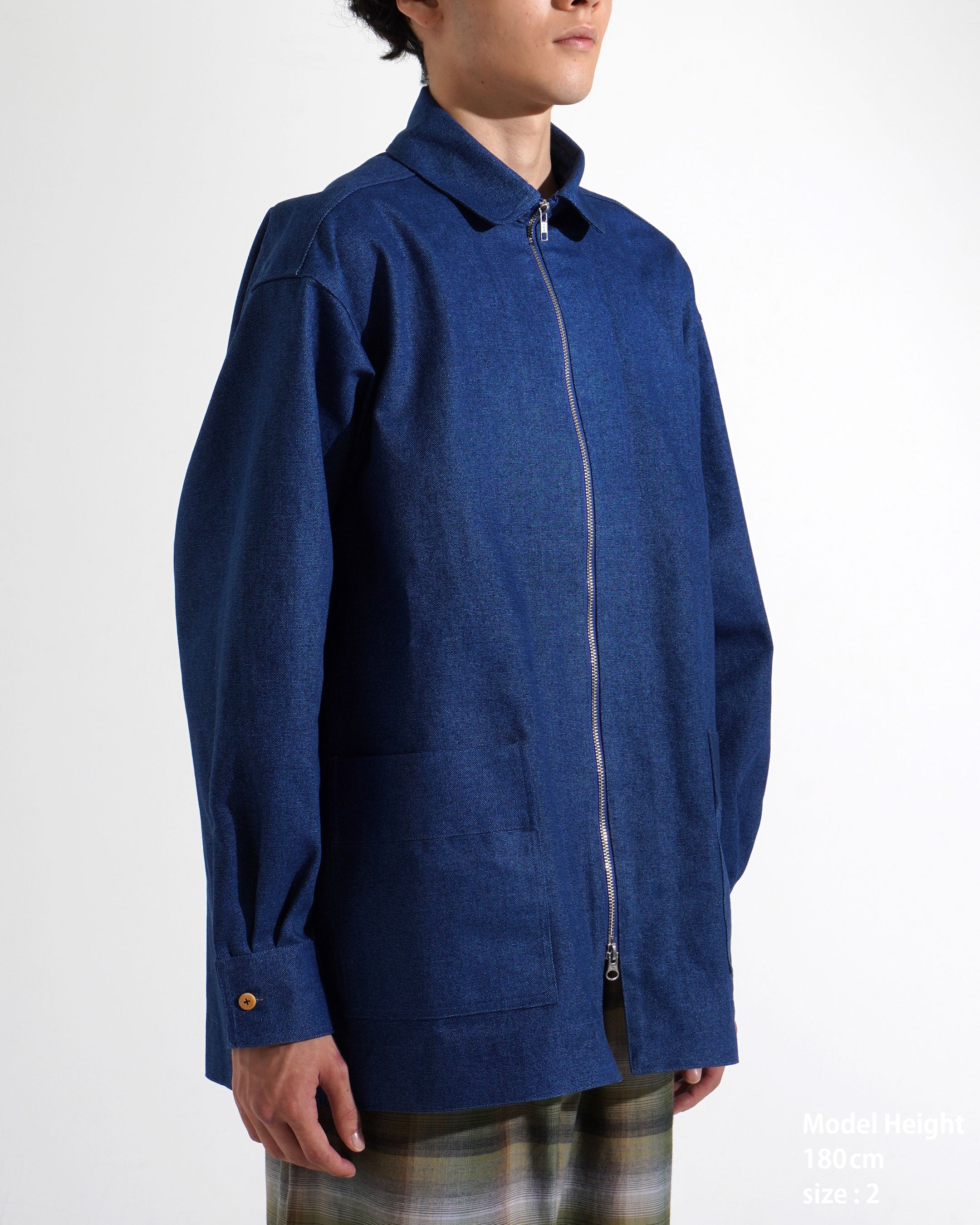 DENIM ZIP-UP SHIRT｜TUCKSHOP（タックショップ）公式オンラインストア