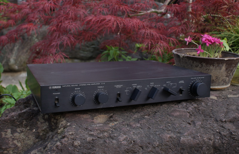 △＇▽＇ YAMAHA C-2 ヤマハの有名なプリアンプ その音 ＇△＇▽＇