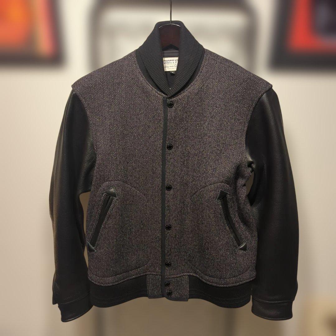 Schott BEACH CLOTH STADIUM JACKET M