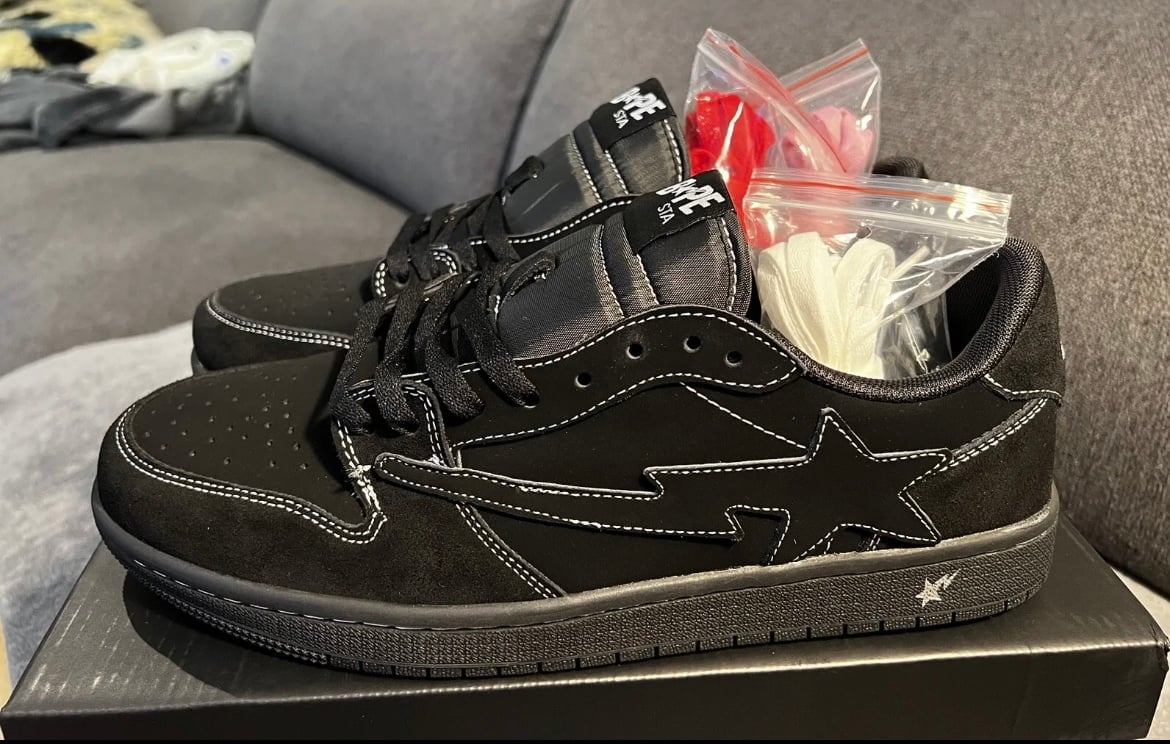 DS! New! BapeSta Indigo Studios LA Sneaker | Mercari