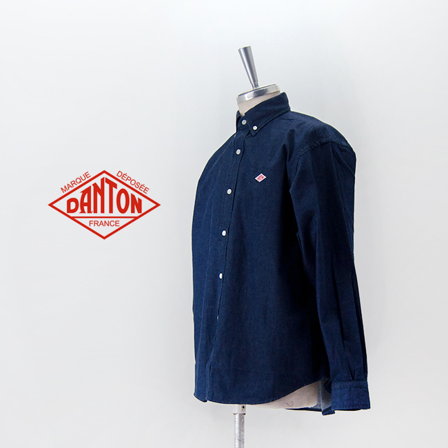 SOLDOUT】DANTON ダントン メンズ デニムダンガリー ボタンダウン