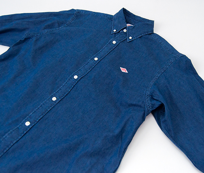 SOLDOUT】DANTON ダントン メンズ デニムダンガリー ボタンダウン