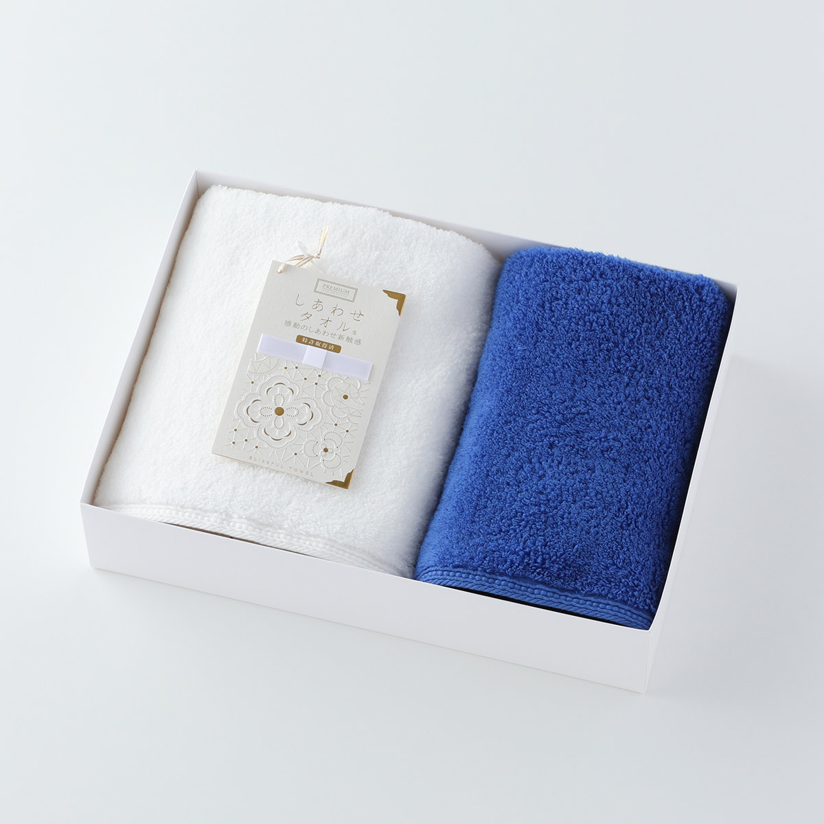 しあわせタオルセット（24GF03）-ウチノタオルギャラリー-UCHINO