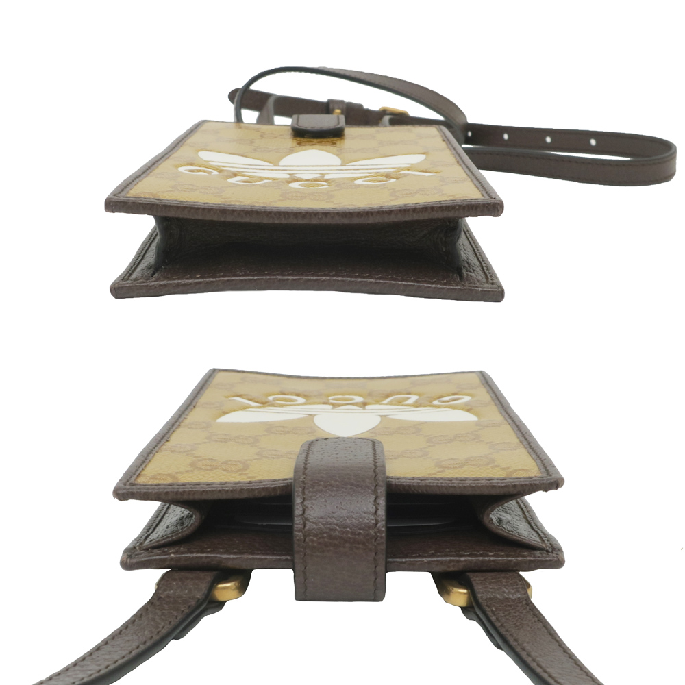 名東】【GUCCI】グッチXアディダス スマートフォンケース ショルダー