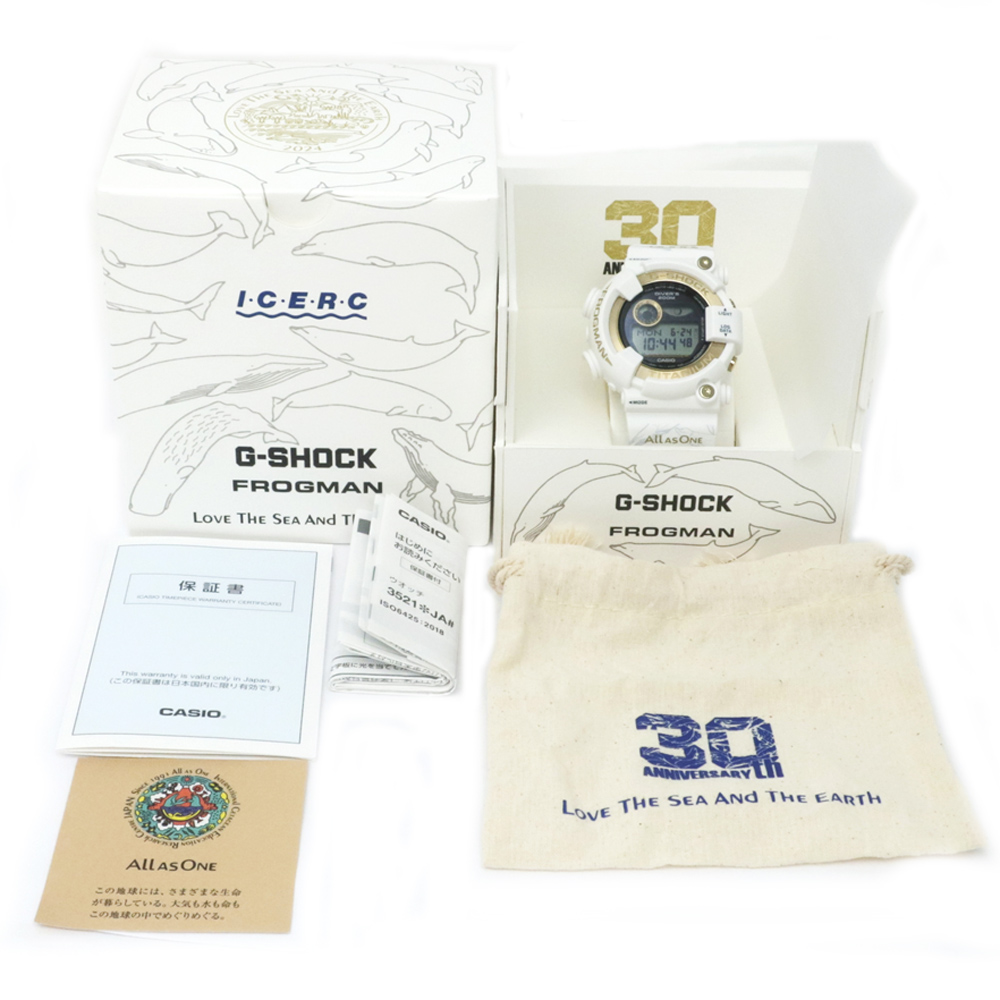 名東】【CASIO】カシオ G-SHOCK FROGMAN イルクジ30周年記念モデル GW
