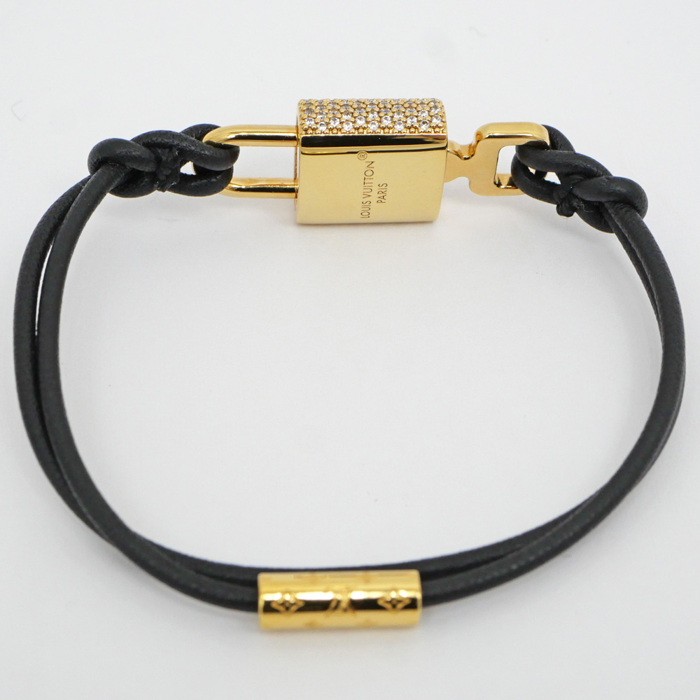 名東】【LOUIS VUITTON】ルイヴィトン ブレスレット LV パドロック