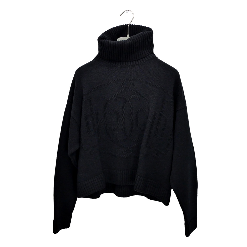 名東】【HERMES】エルメス ロングスリーブニット タートルネック 36