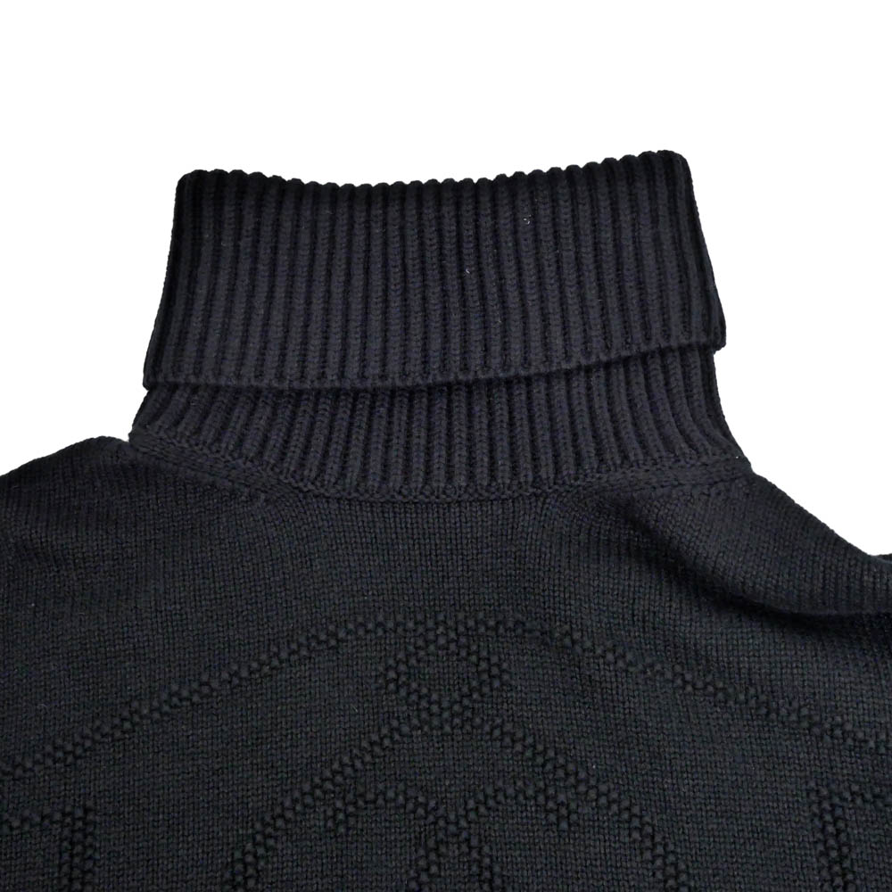 名東】【HERMES】エルメス ロングスリーブニット タートルネック 36