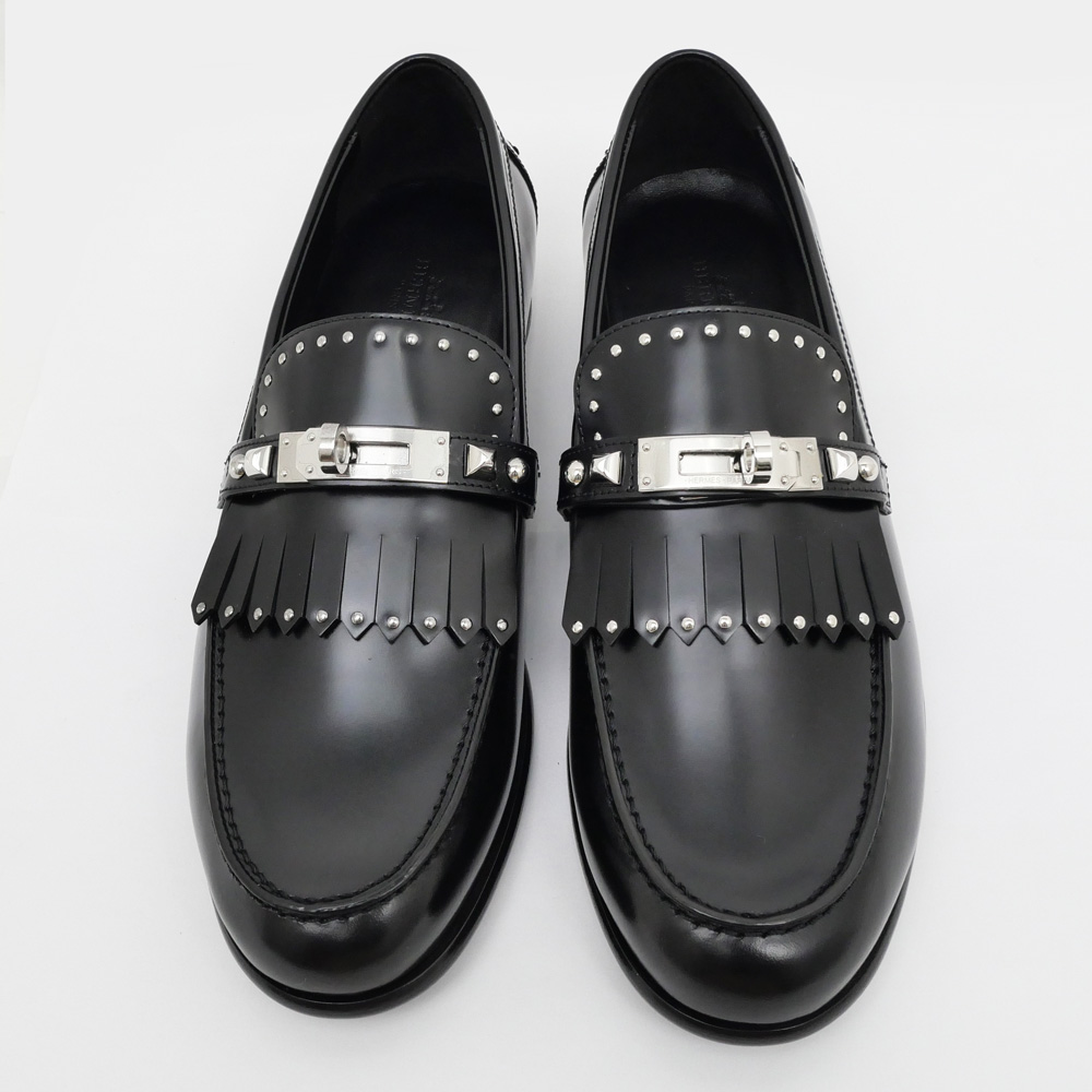 名東】【HERMES】エルメス デスタン モカシン ローファー H242095Z