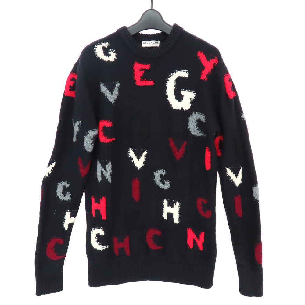名古屋】【GIVENCHY】ジバンシイ セーター ロゴ BM906J4Y2J ニット