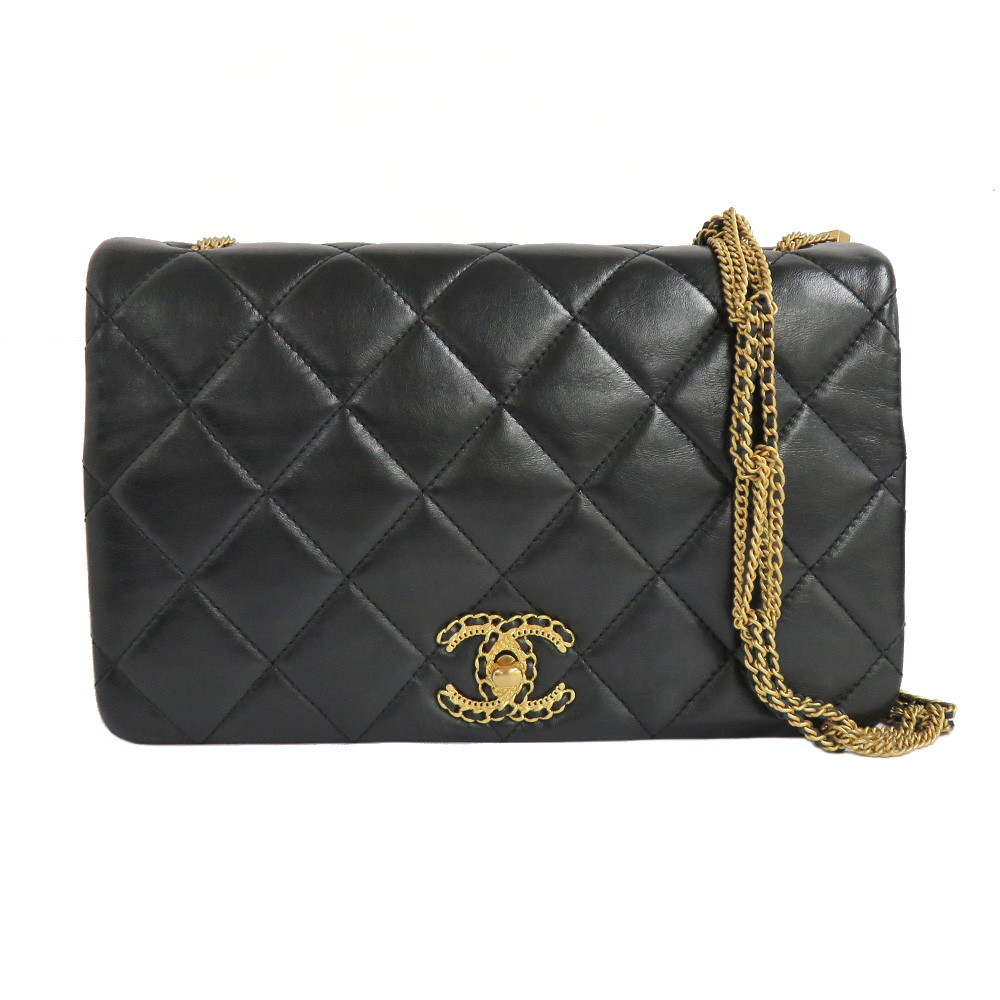 名古屋】【CHANEL】シャネル マトラッセ チェーンショルダーバッグ