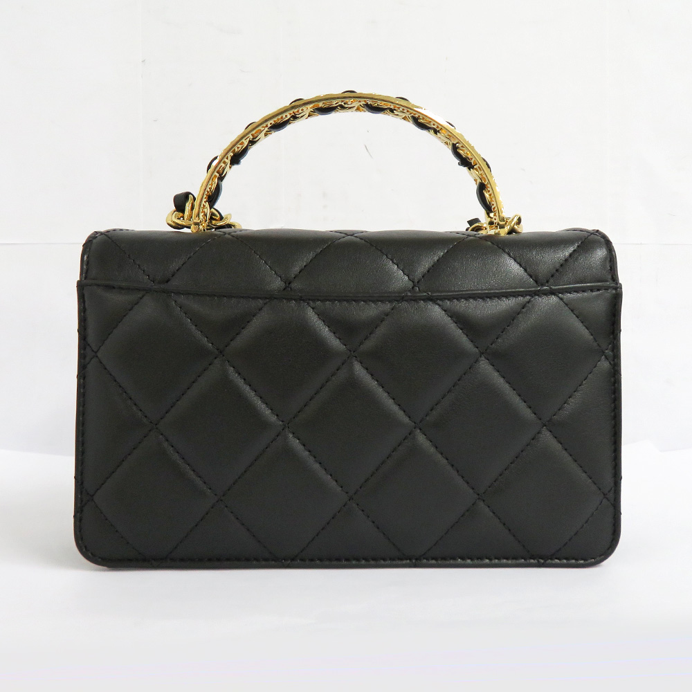 名古屋】【CHANEL】シャネル マトラッセ トップハンドル ミニ フラップ