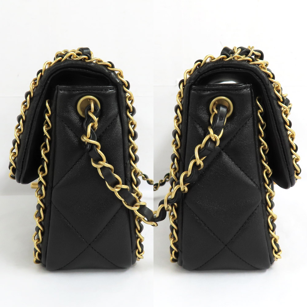 名古屋】【CHANEL】シャネル フラップバッグ マトラッセ チェーン