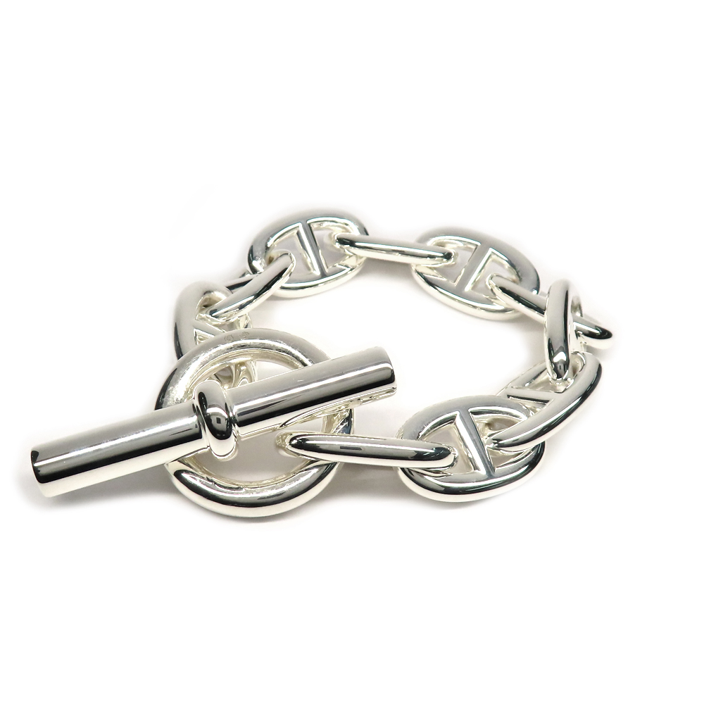 名古屋】【HERMES】エルメス ブレスレット シェーヌダンクルTGM 10コマ