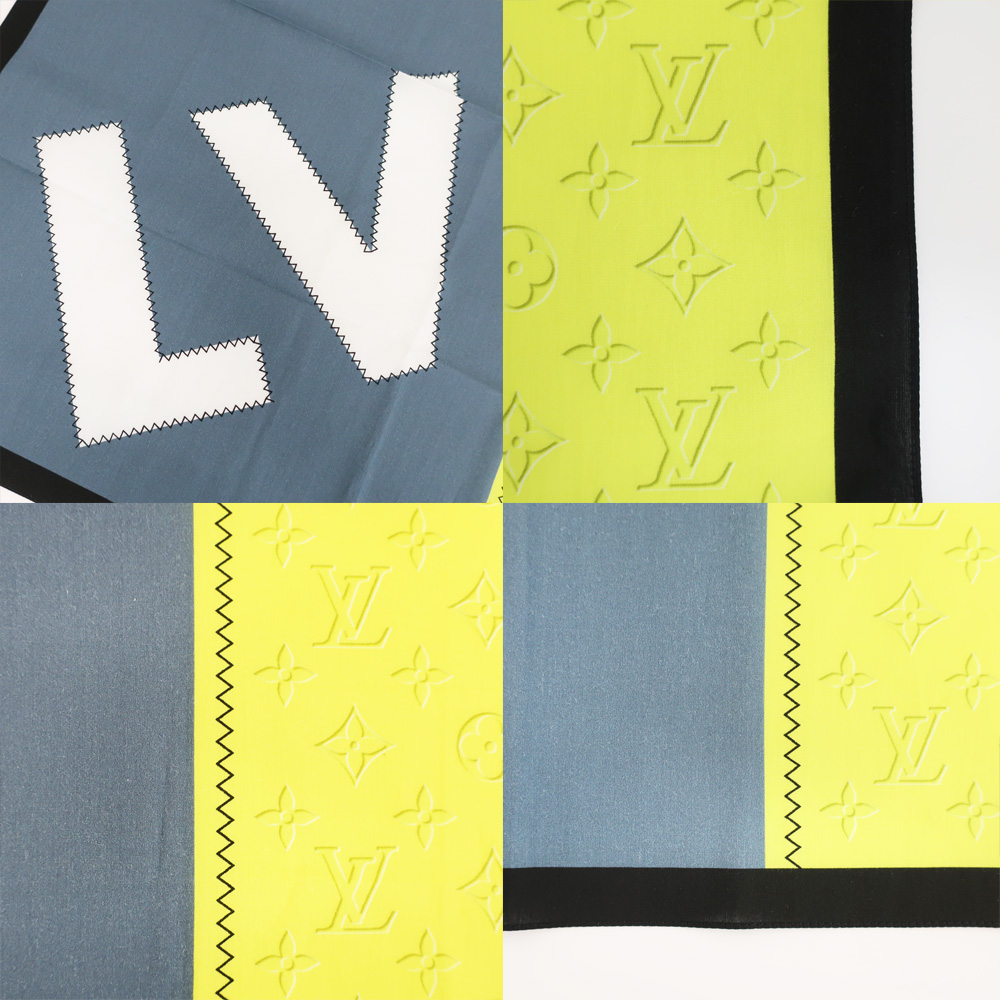 天白】【LOUIS VUITTON】ルイヴィトン ハンカチ M77585 モノグラム LV