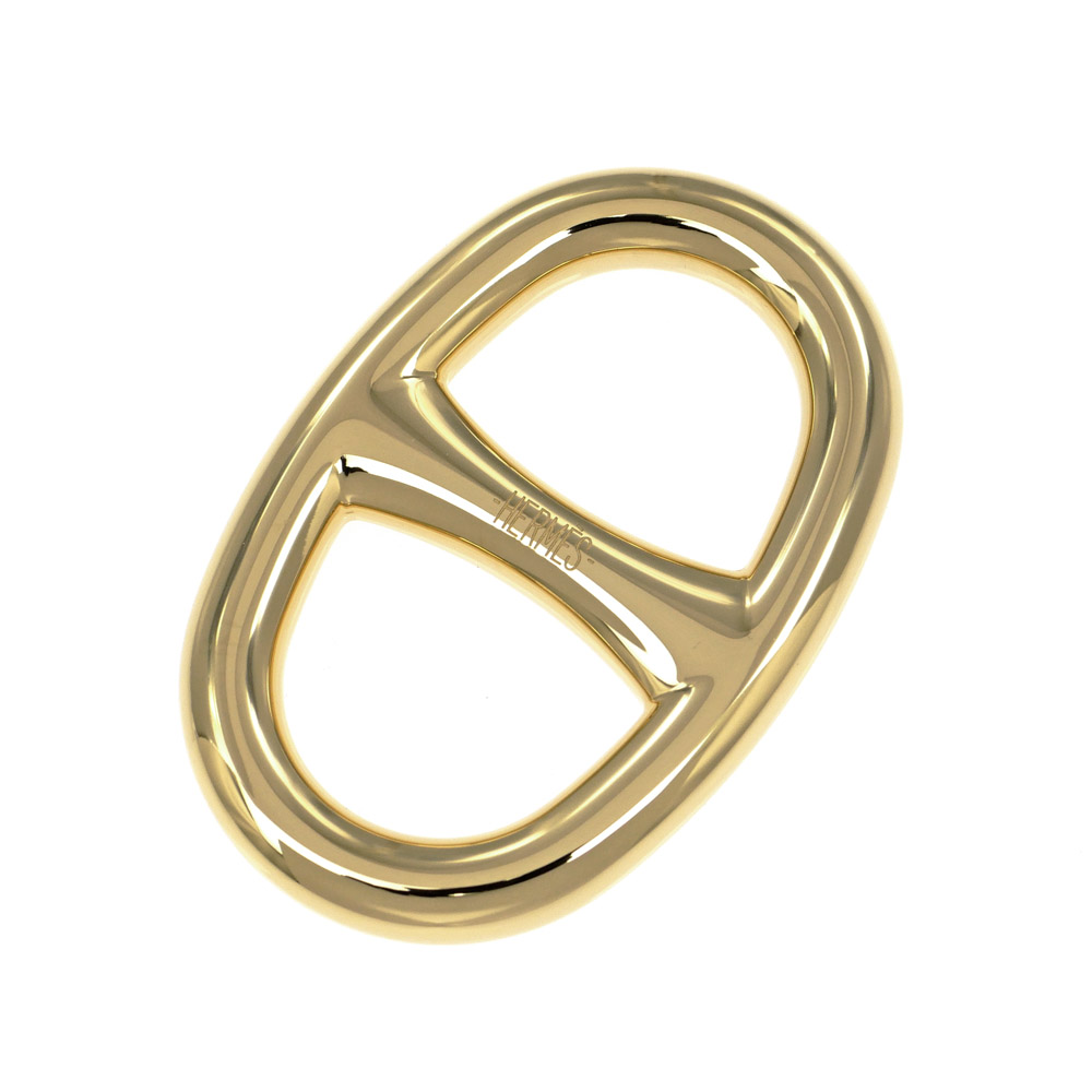 名東】【HERMES】エルメス スカーフリング シェーヌダンクル パーマ