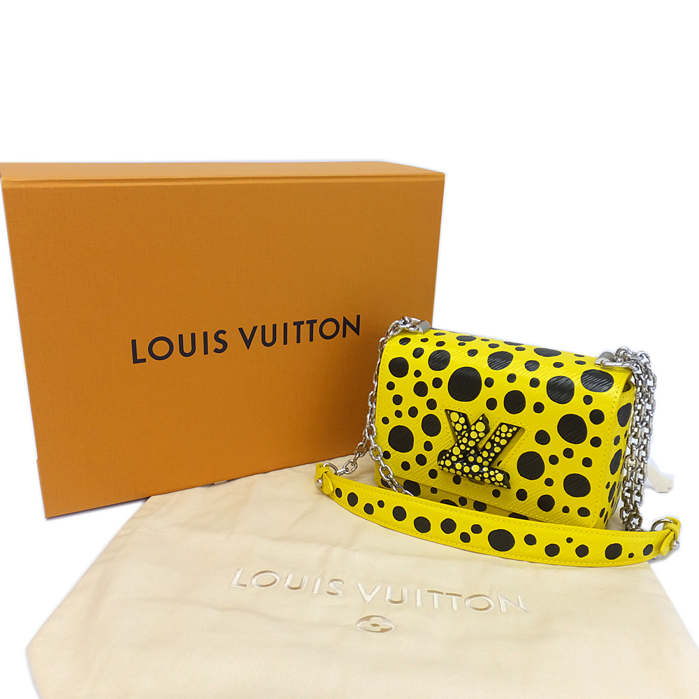 天白】【LOUIS VUITTON】ルイヴィトン LV×YK ツイストPM