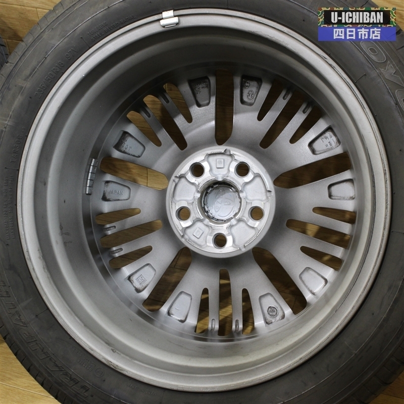 流用カスタムに!30系アルファード後期SCパッケージ純正18インチセット