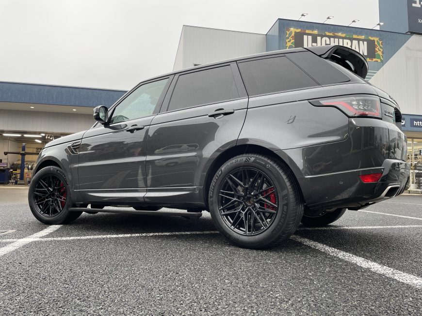 レンジローバースポーツにVOSSEN HF7 ＆ ミシュラン パイロット