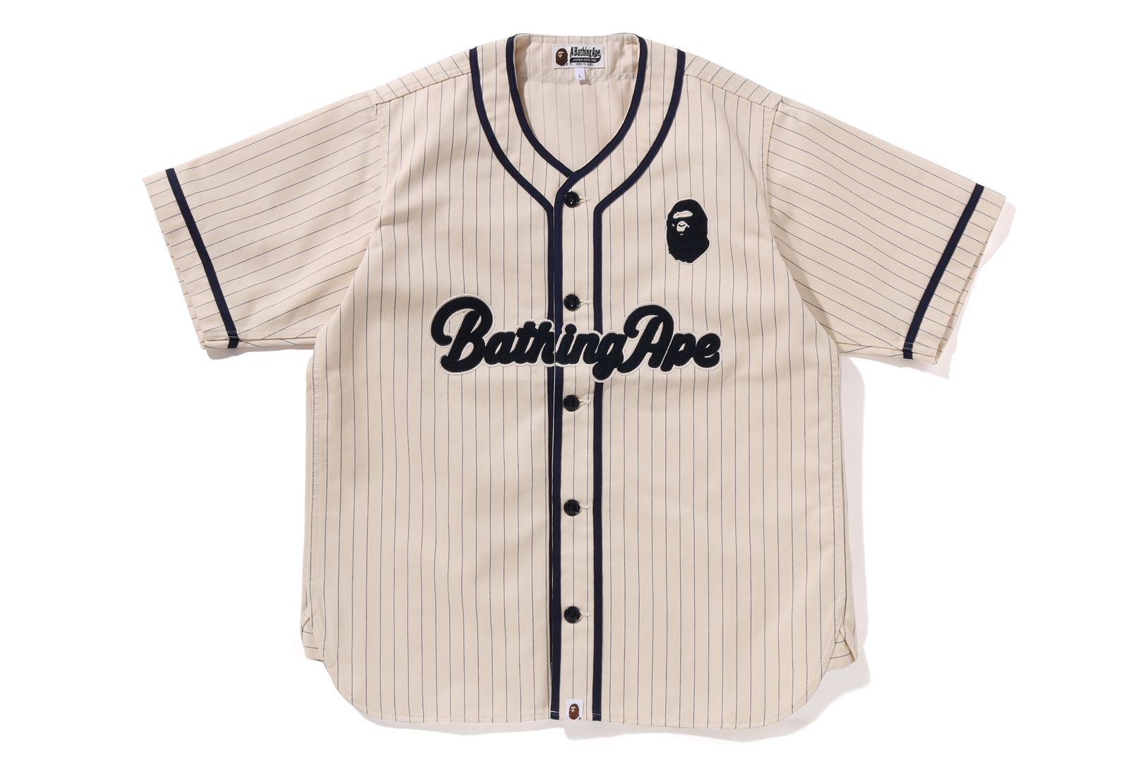 A BATHING APE® A Bathing Ape Baseball Shirt | Bape official