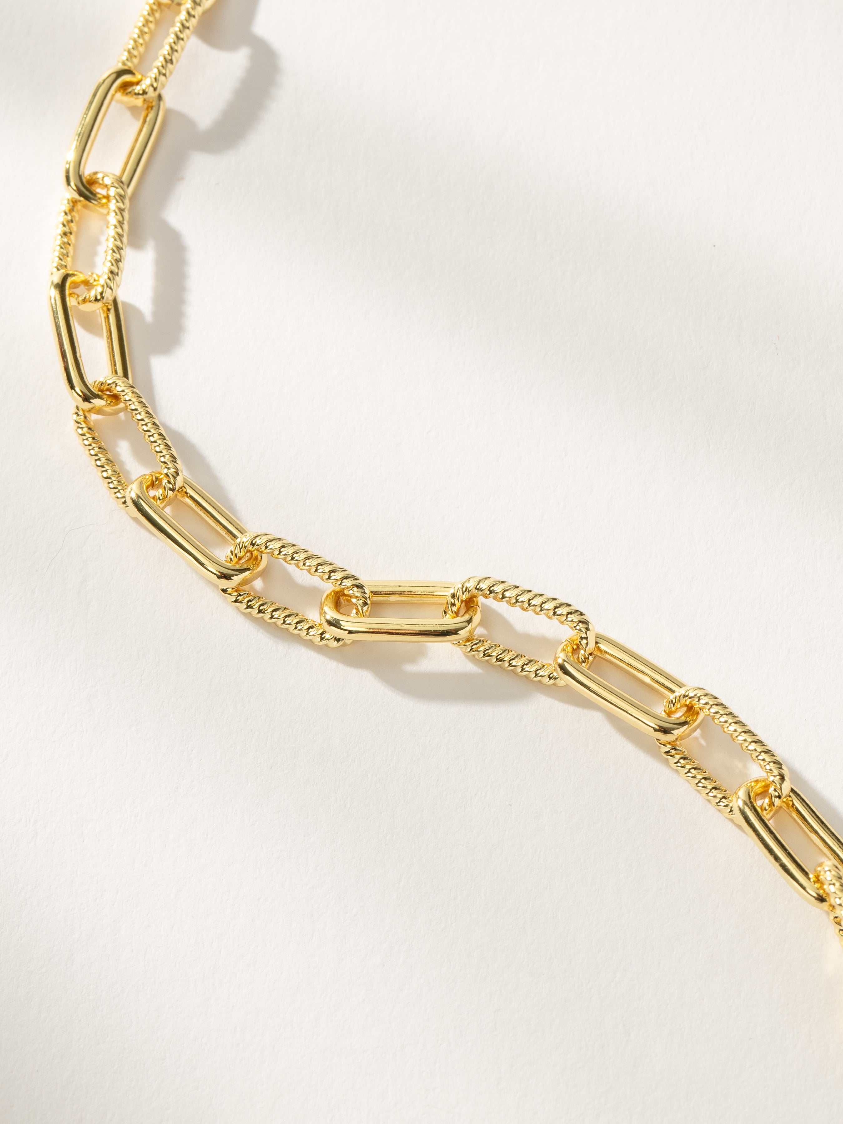 Linked Everyday Chain Bracelet in Gold | Uncommon James