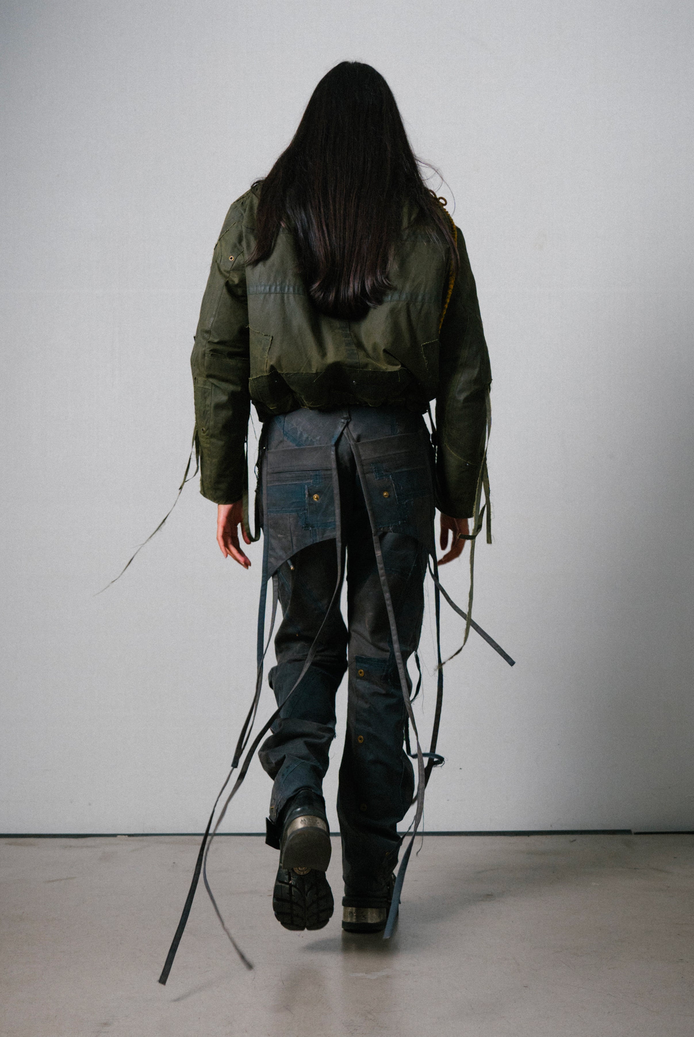 ABSTRACT PATCHWORK BOMBER JACKET – UNDER THE SIGN