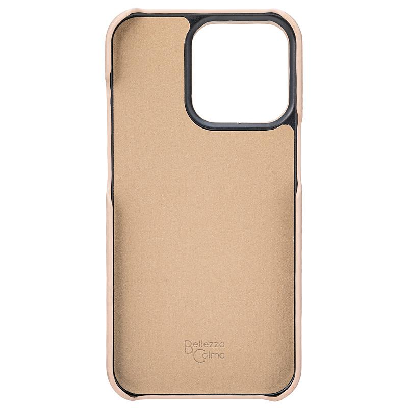 iPhone13 Pro】バックカバー レザーケース (ベージュ) – UNiCASE