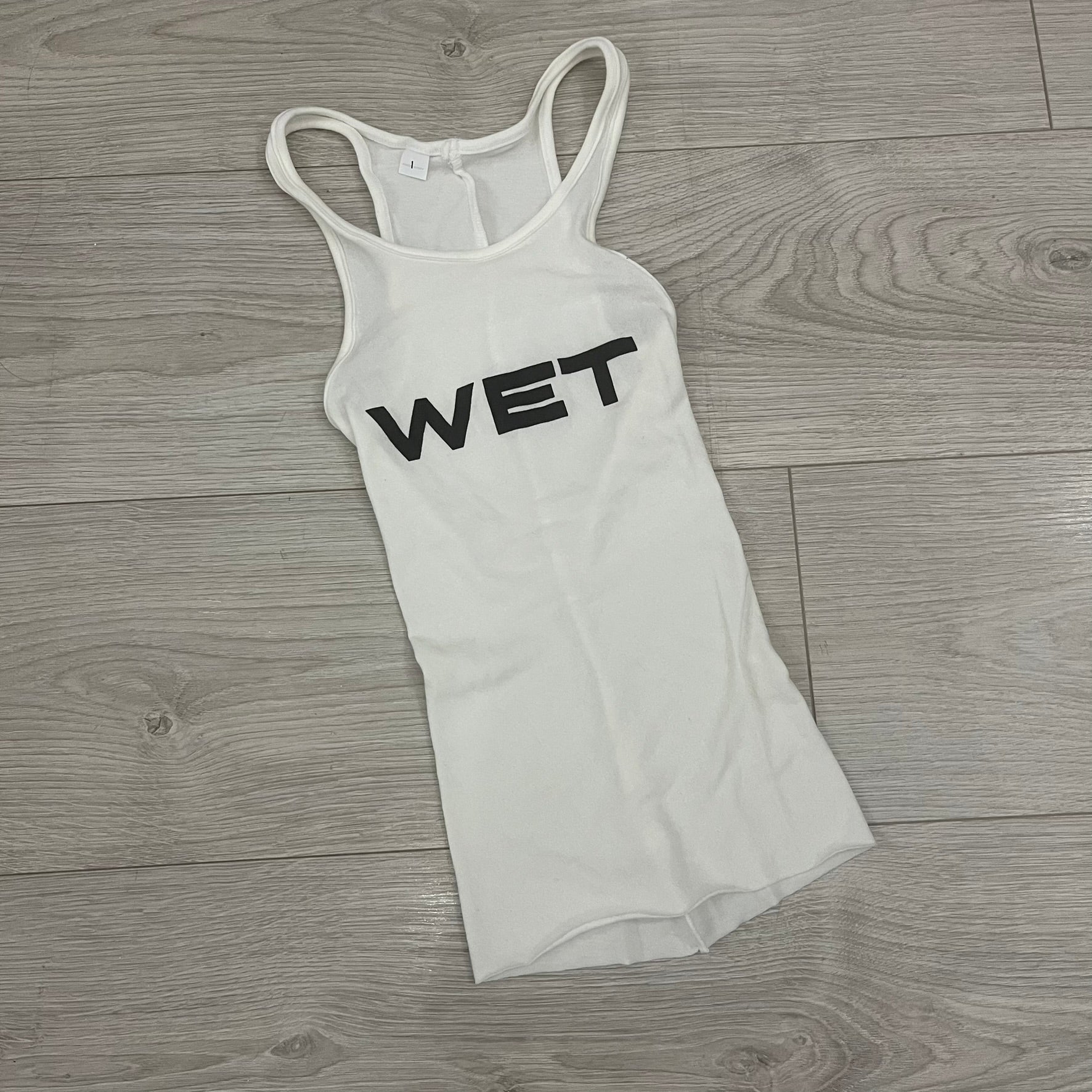 yeezy mowalola wet tank top – único13