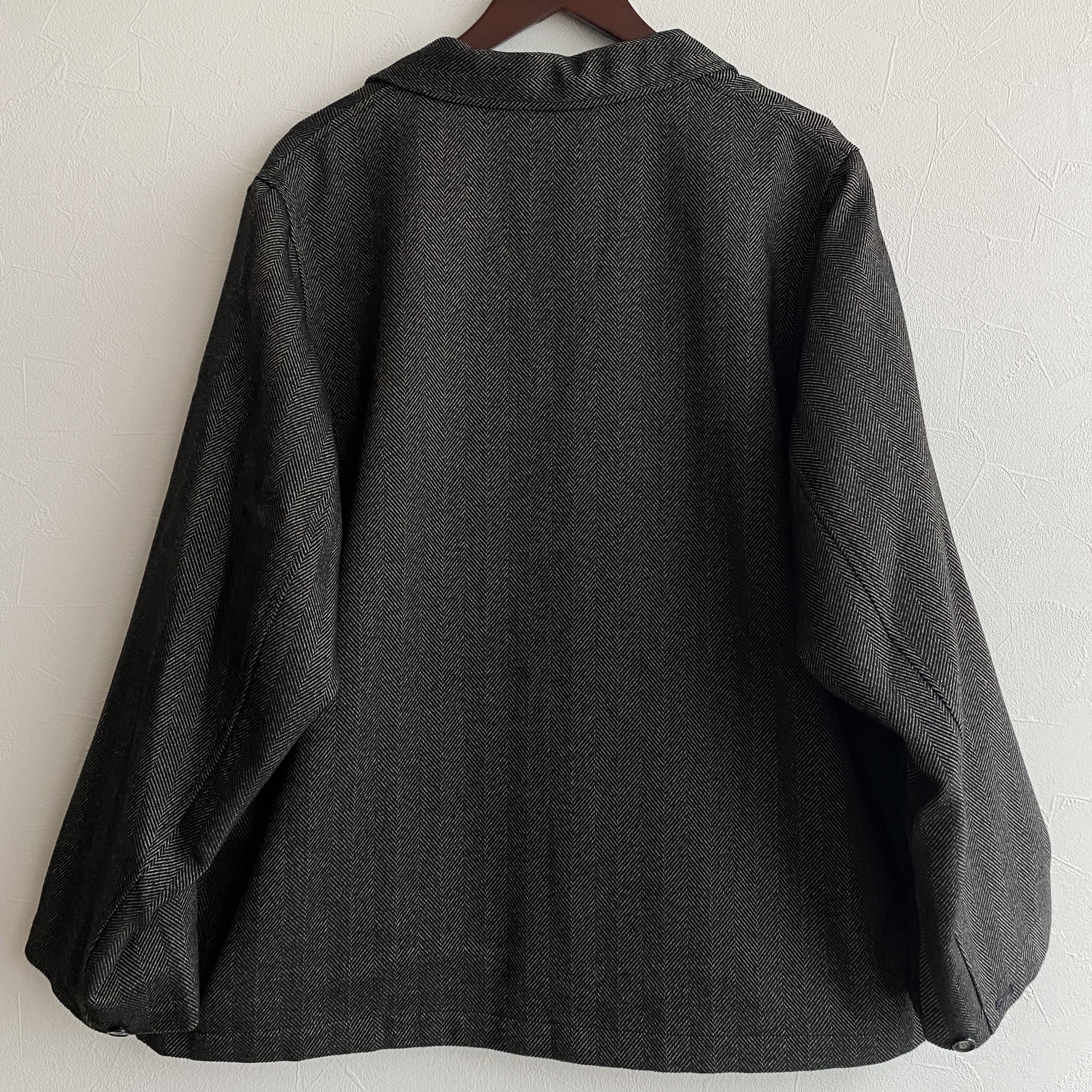 H.UNIT】TECH TWEED HBT Jacket Gray | unstable | 公式オンラインショップ