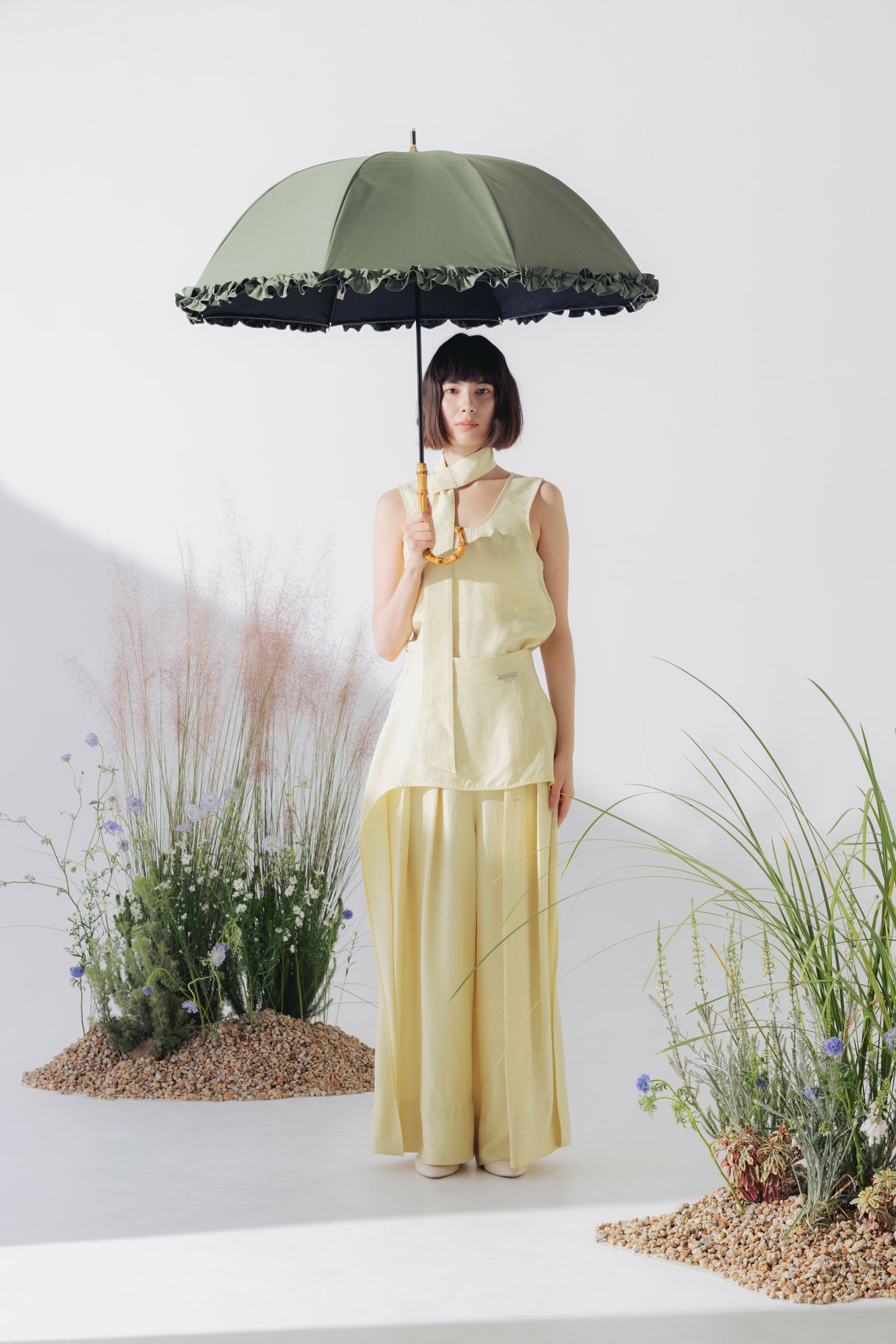 フリル 日傘一覧｜完全遮光日傘のuntule(アントゥーレ)【公式】