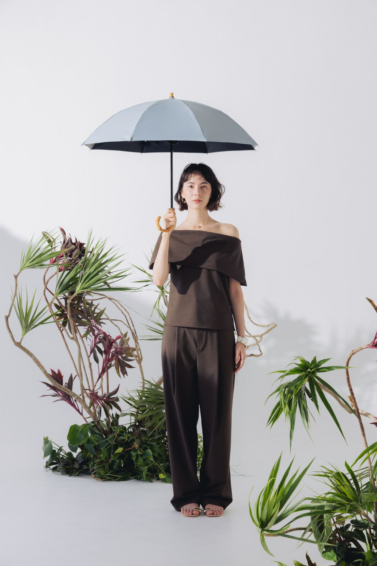 早期購入特典付】2段2WAY 折りたたみ日傘/ワンカラー(50cm) レビュー