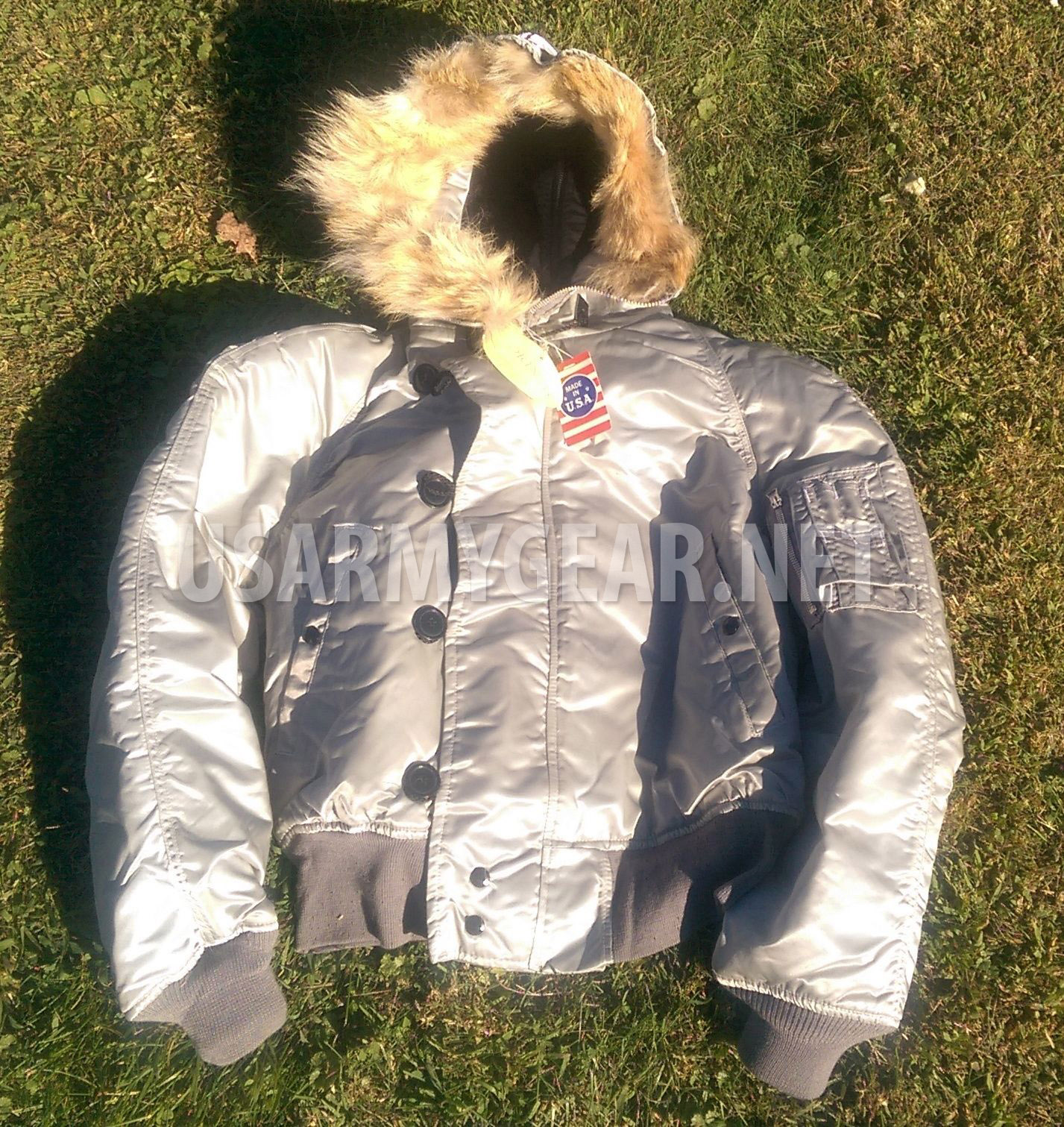 Made in USA Cold Weather N-2B Parka Pilot, Bomber, Air Force