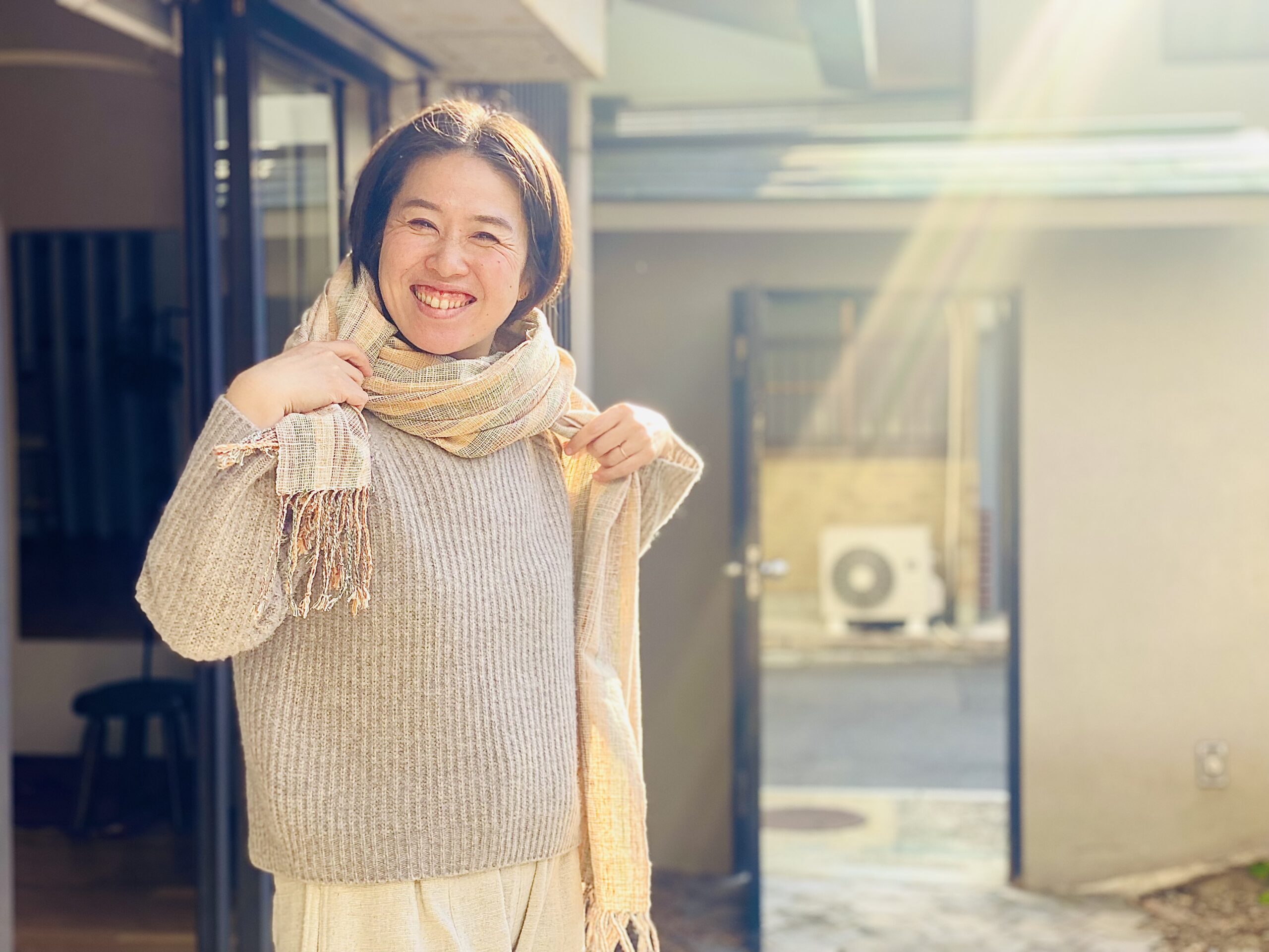 出会いは、記憶を繋いだヘンプのストール | Usaato うさと