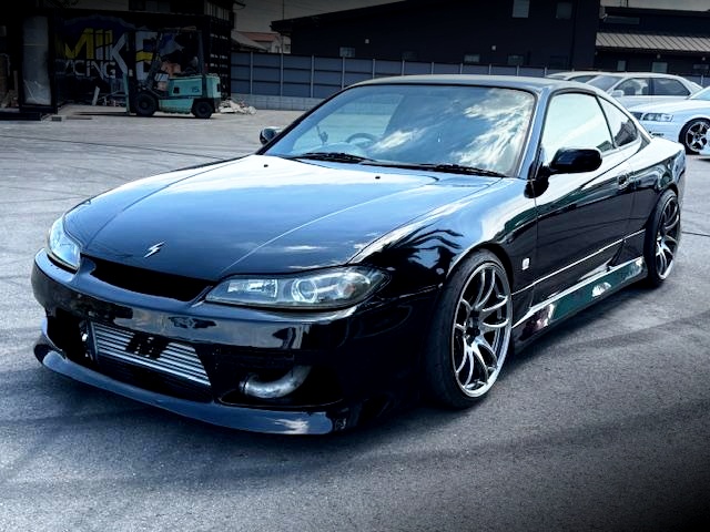 SR20DET改HKSフルタービンキット！6速MT！S15シルビアスペックRの国内