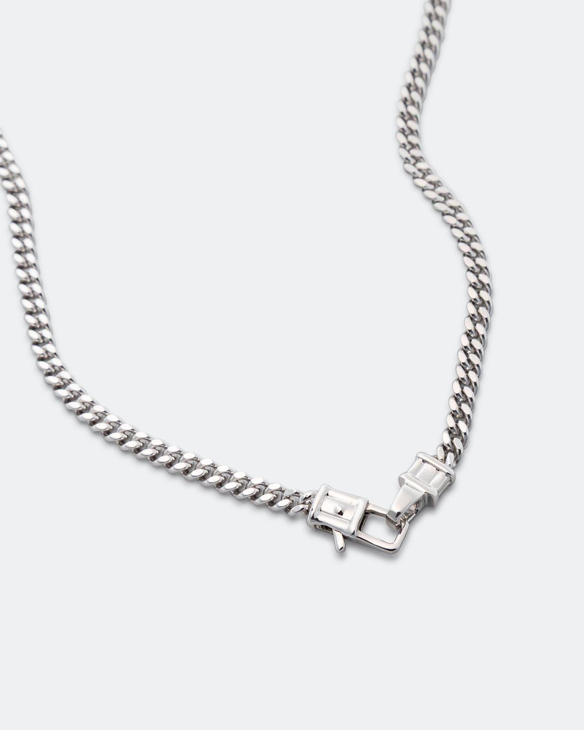 Tom Wood Curb Chain M - 925 Silver | UP THERE