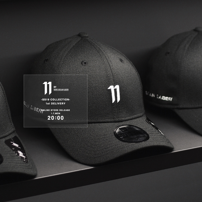 BORIS BIDJAN SABERI × NEW ERA】1月7日20:00〜 2019SS最新アイテムが
