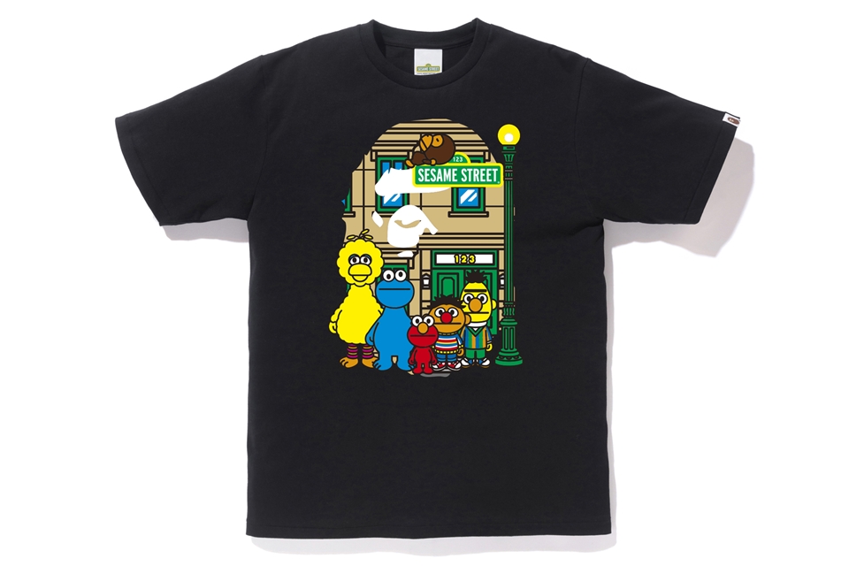 BAPE® × SESAME STREET】最新コラボコレクションが9月14日に発売予定