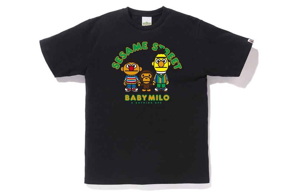 BAPE® × SESAME STREET】最新コラボコレクションが9月14日に発売予定
