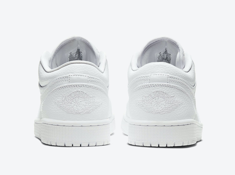 Nike】オールホワイトのAir Jordan 1 Low “Triple White”が国内4月1日
