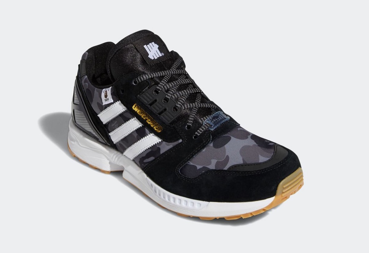 BAPE®︎ × UNDEFEATED × adidas】ZX 8000 & コラボコレクションが国内