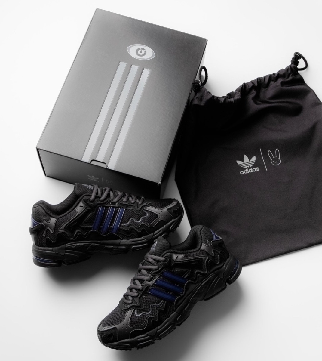 Bad Bunny × adidas Response CL “Triple Black”が国内6月24日より発売