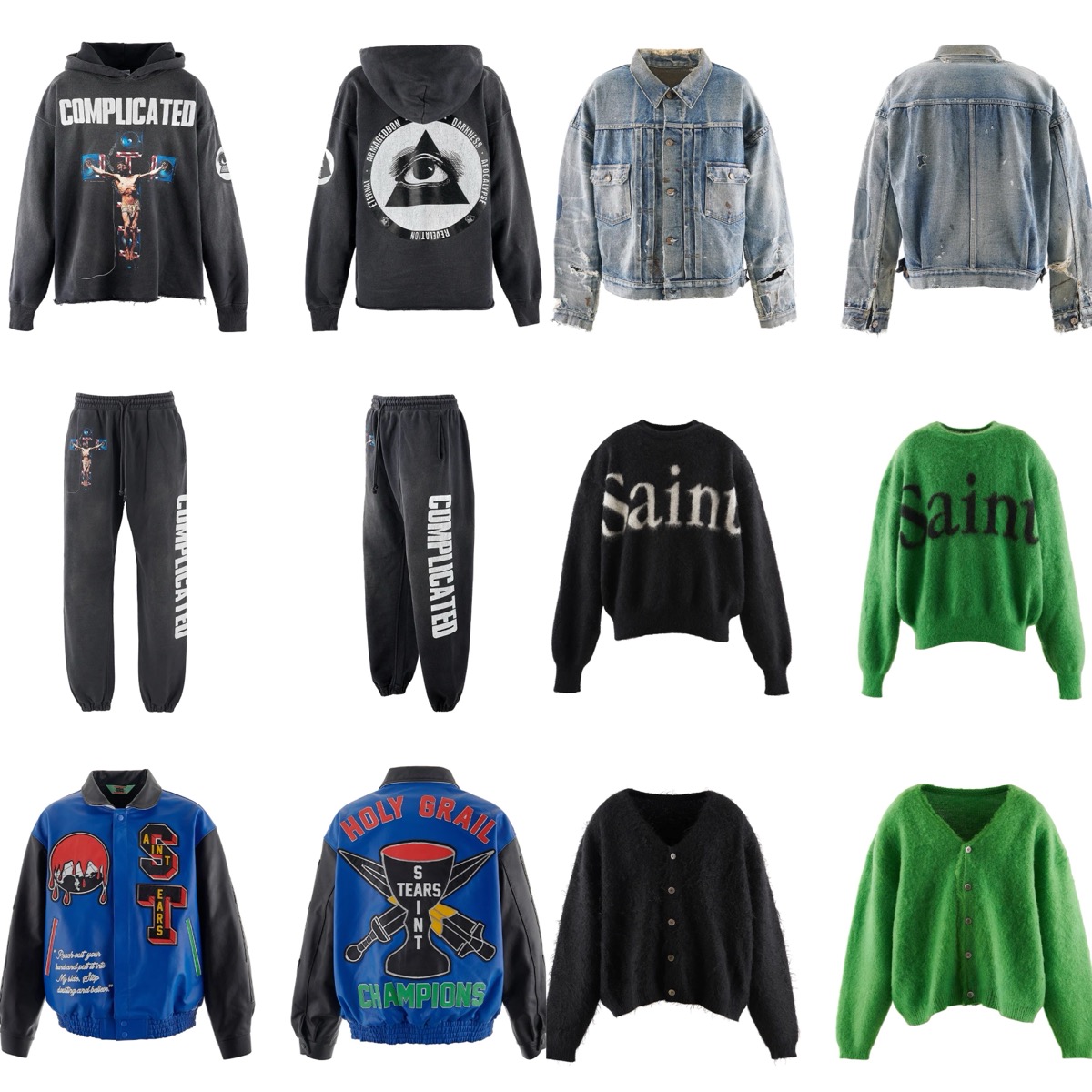 SAINT M×××××× 2023年秋冬コレクション第7弾が国内10月21日より発売